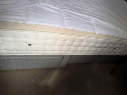 Photo of free Double divan bed with headboard (Tiverton) #3