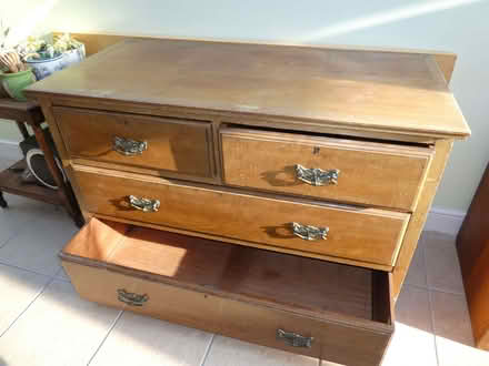 Photo of free Mahogany Chest of 4 Drawers (Fareham PO16) #3