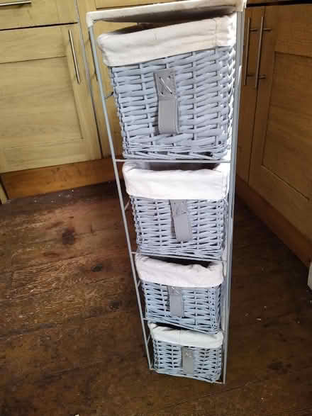 Photo of free Wicker Storage Baskets Tower (NW10) #1