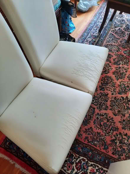 Photo of free Extending Table & Two Chairs (Englefield Green TW20) #4