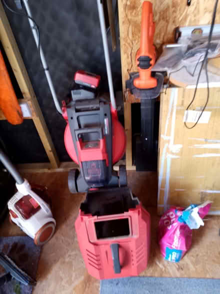 Photo of free Small battery powered lawnmower (Kelynack TR19) #3