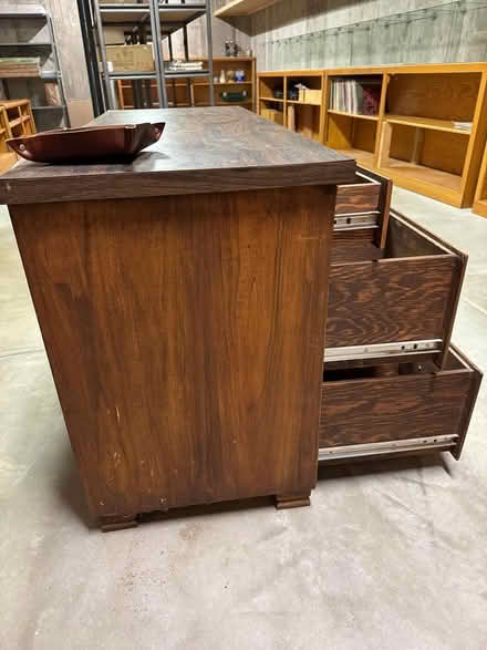 Photo of free Desk - Double side drawers (Westminster) #3