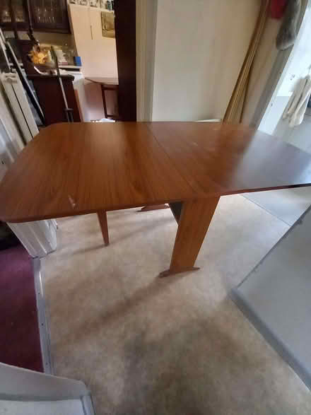 Photo of free Dining table -folding/drop leaf (Queen's Park BN2) #1