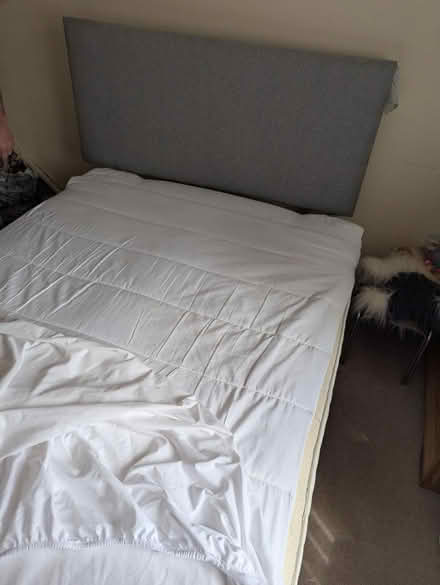 Photo of free Double divan bed with headboard (Tiverton) #4