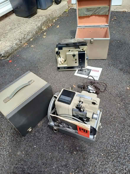 Photo of free Two Eumig home projectors with reels (Earley RG6) #1