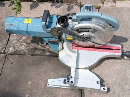 Photo of free Erbauer 10" sliding compound crosscut saw with laser. (West Malvern CP WR14) #2