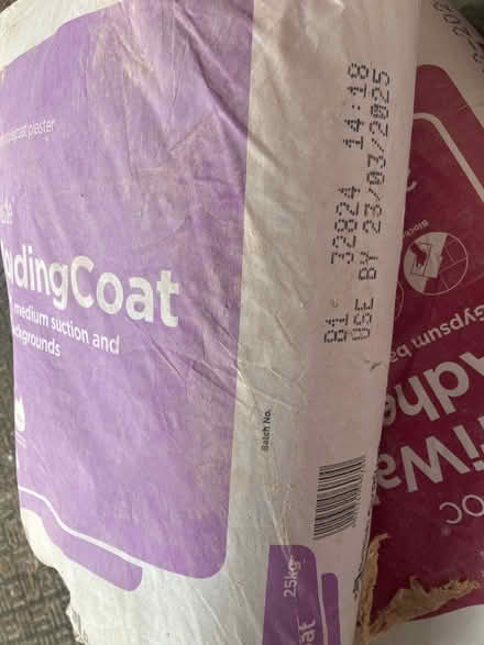 Photo of free Plastering Leftovers (TN38 st Leonard’s) #2