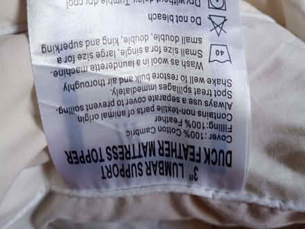 Photo of free Mattress topper (Meadgate) #2