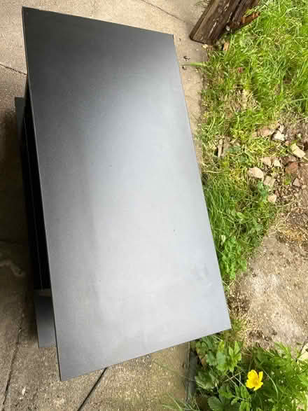 Photo of free Black TV stand (Low Edges S8) #4