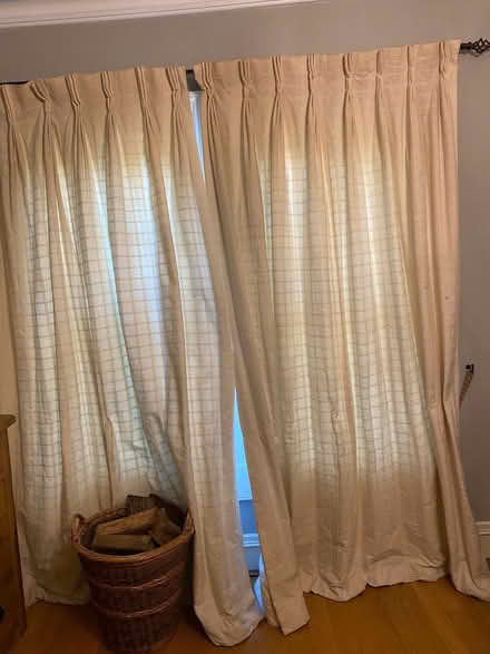 Photo of free Pair of Curtains Cream Coloured (Lansdown) #1