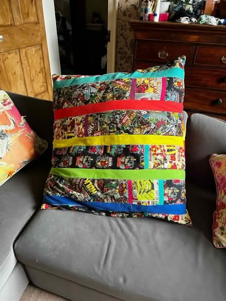 Photo of free Large child’s marvel cushion (Worcester WR2) #1