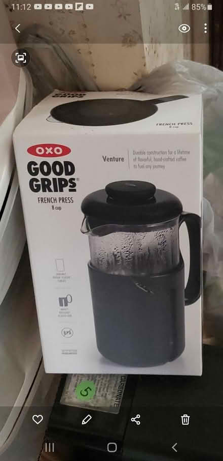 Photo of free 8 cup French Press (Downtown Bartlett) #1