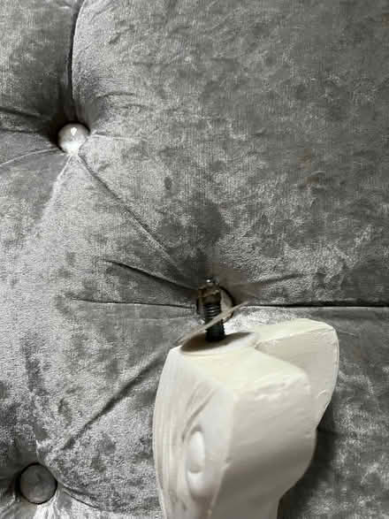 Photo of free Bedroom stool (Knotty Ash L14) #1