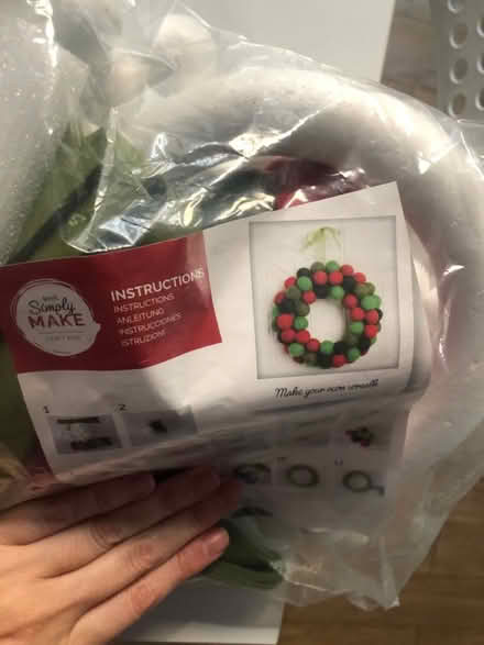 Photo of free Craft Xmas reef making kit (North London N4) #1