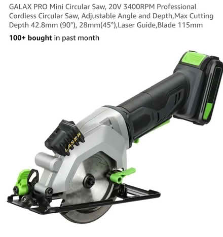 Photo of Cordless circular saw like the one in the picture with batte (Brough CA17) #1