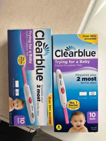 Photo of free LH testing kit - clear blue (G14) #1