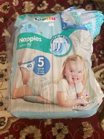 Photo of free Size 5 nappies (TW15) #1