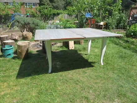 Photo of free Large wooden table (Boscombe BH1) #1