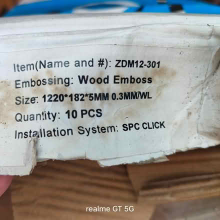 Photo of free 8 lengths of hydroloc flooring (Allestree DE22) #4