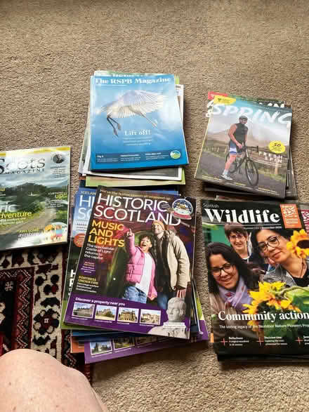 Photo of free Old wildlife & heritage magazines (Craigleith EH4) #1
