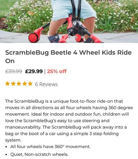 Photo of free Ladybird ScrambleBug (Princes Risborough) #2