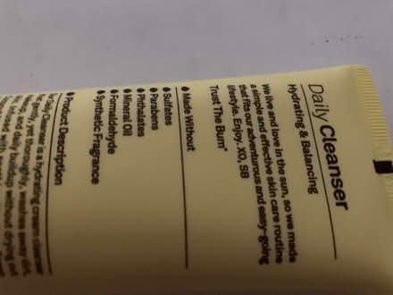 Photo of free facial cleanser (NoHo 10012) #1