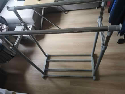 Photo of free Double clothes rack (South Harrow) #1