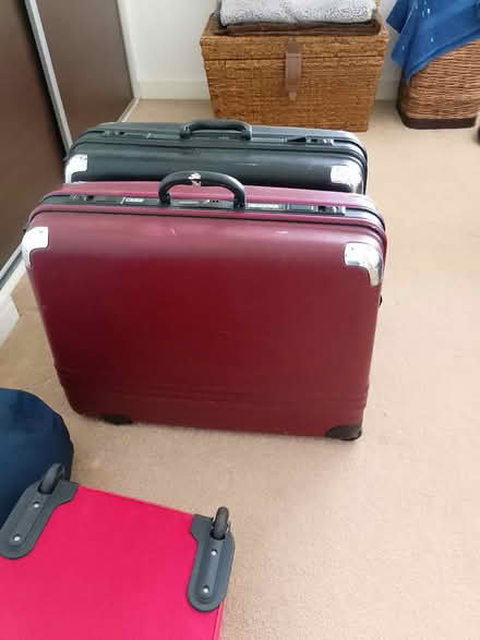 Photo of free 2 large suitcases (Nn7 1ny) #2