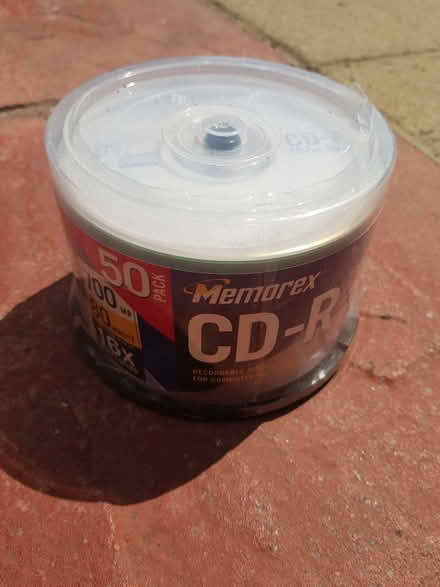 Photo of free Recordable CD 50 pack (Staines-upon-Thames TW18) #1