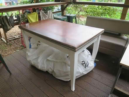 Photo of free Large wooden table (Boscombe BH1) #3