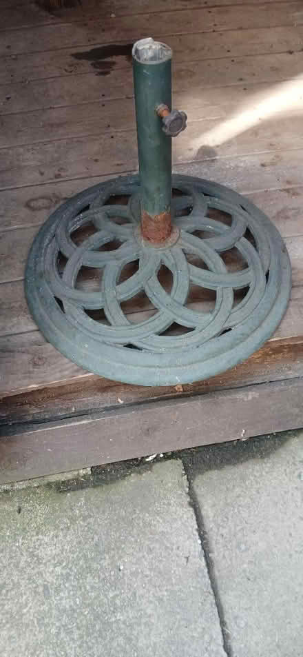 Photo of free Metal parasol stand (Allestree DE22 2) #1