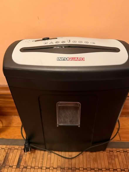 Photo of free Broken cross cut shredder (N Cambridge near Matignon) #1