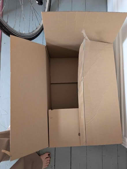 Photo of free Large cardboard box (Stirchley) #1