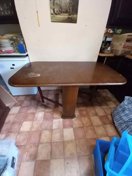 Photo of free Dining table - folding/drop leaf (Queen's Park BN2) #1