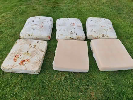 Photo of free Conservatory chair cushions (Hertford Road SG2) #1