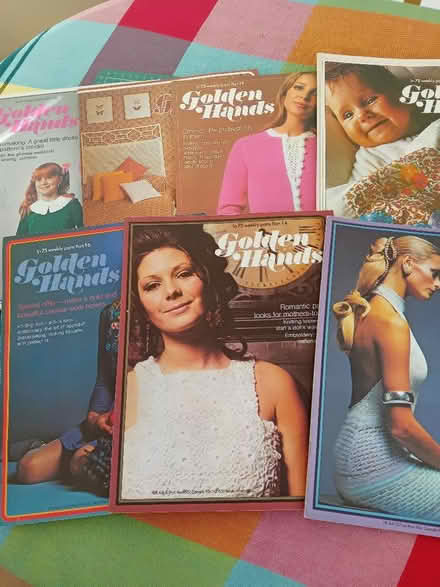 Photo of free Golden Hands craft magazines. (Hingham NR9) #1