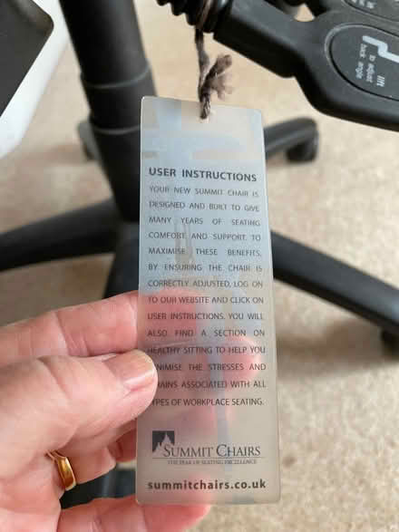 Photo of free Office chair (West Wickham area) #3