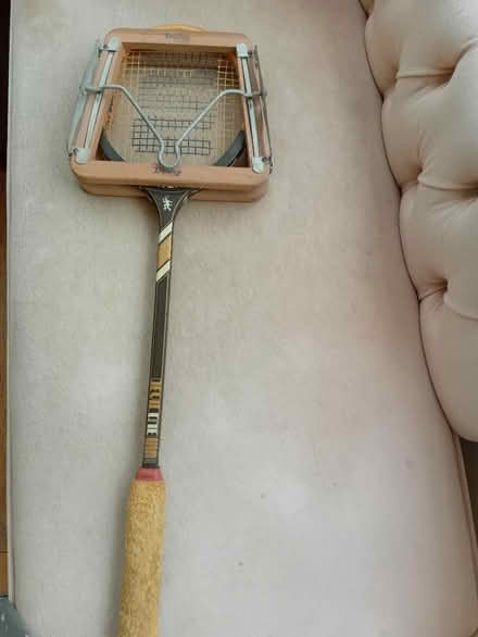 Photo of free Squash racket & press (Hingham NR9) #4