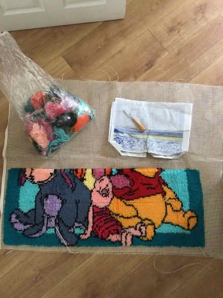 Photo of free Winnie the Pooh rug making kit (Mitcham CR4) #1