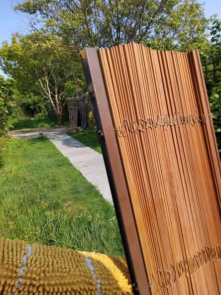 Photo of free Large wooden venetian blind (Bexhill on Sea) #2