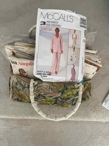 Photo of free Bag of dressmaking patterns (OX4 1DD) #1