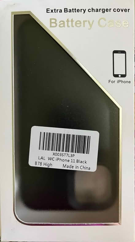 Photo of free iPhone 11 Battery Case (Redwood City) #1