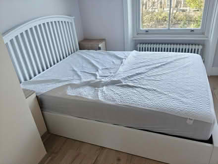 Photo of free Bed frame and mattress (N1) #1