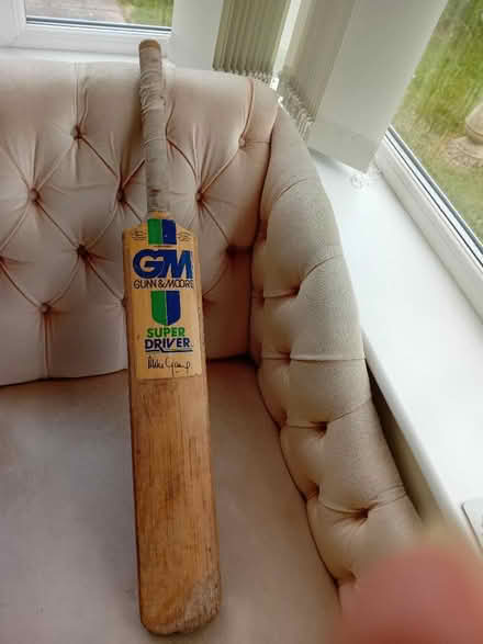Photo of free Cricket bat and 4 stumps. (Hingham NR9) #2
