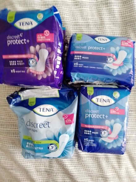 Photo of free Tena Pads (Ebley GL5) #1