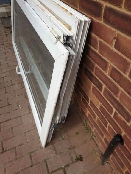 Photo of free Pair UPVC French Doors NO frame (ME16 - Allington) #2