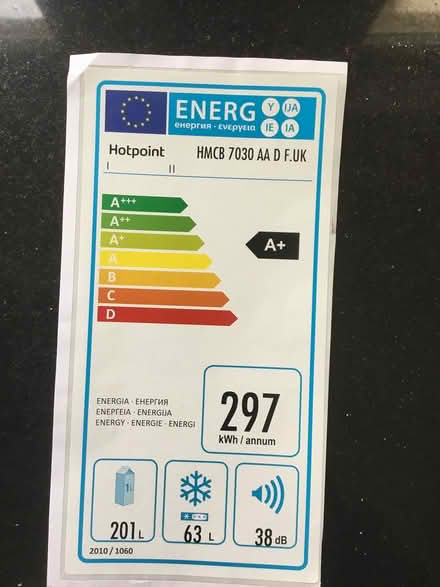 Photo of free Hotpoint Fridge Freezer (East Teignmouth) #3