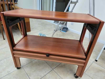 Photo of free Pull-out table (on casters) (Worle BS22) #1