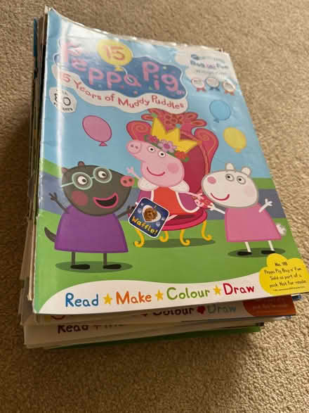 Photo of free Peppa Pig magazines (Woodley RG5) #1