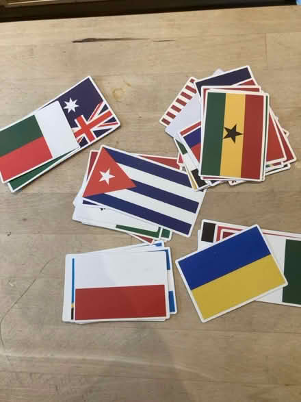 Photo of free Flag stickers (Newbury RG19) #1